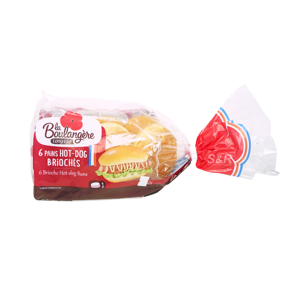 La Boulangère 6-piece Hotdog Brioches 270g